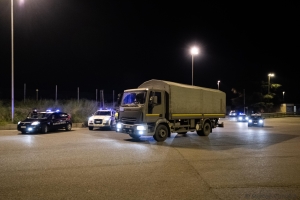 L'arrivo dei medici militari Russi a Bergamo / Reportage COVID19 - Bergamo 25/03/20